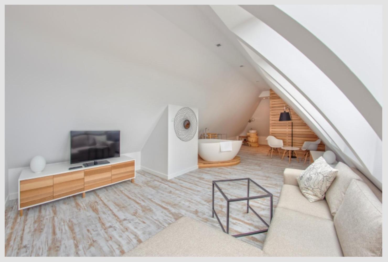 Amazing Big Loft With Seaview 800M To Beach 索波特 外观 照片