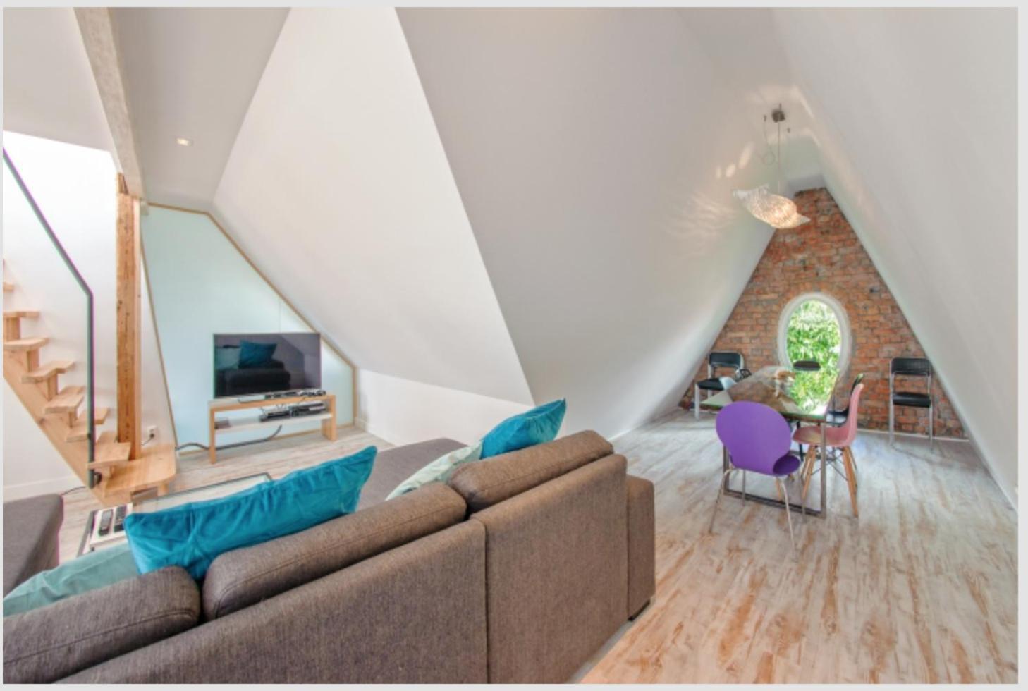 Amazing Big Loft With Seaview 800M To Beach 索波特 外观 照片